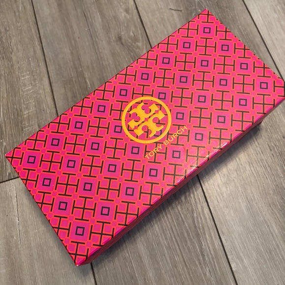 Tory Burch Chelsea quilted ballet flat nappa leather, size 9 - Picture 3 of 6